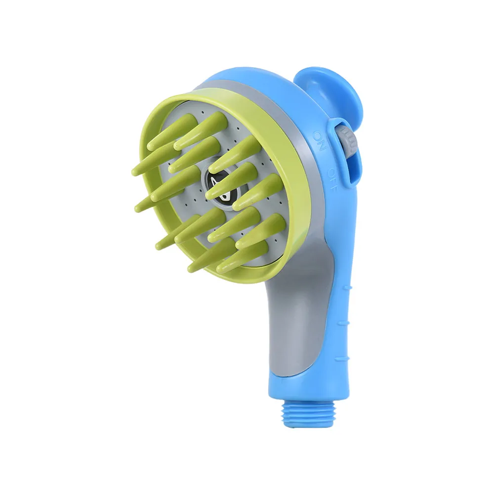 Pet Sprayer Dogs Cat Paw Cleaner Bathing Massage Brush Handheld Shower