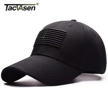Tacvasen tactical boné de beisebol dos homens verão eua bandeira proteção solar snapback boné masculino moda casual golfe chapéu de beisebol airsoft(China)