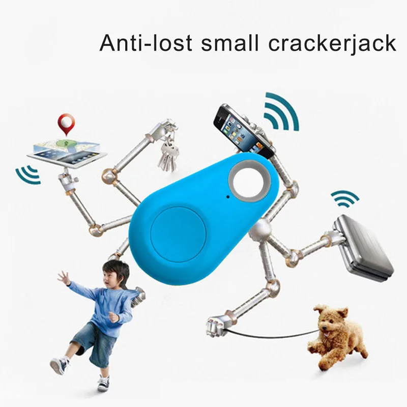  Smart Fernbedienung Kind Pet Anti Verloren Schlüsselbund Alarm Bluetooth Tragbare GPS Tracker Schlü