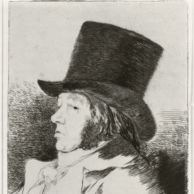 Francisco Jos _ De Goya Y Lucientes от 1746 до 1828 испанский художник и печатающая машина. Self