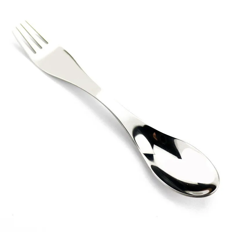 Vendita calda In Acciaio Inox Set di Posate Set per apparecchiare Leggero Portatile Da Viaggio Set Da Tavola con il Sacchetto di Stoffa Pranzo Strumenti Set