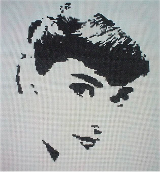 Simple Cross Stitch Design Black And White