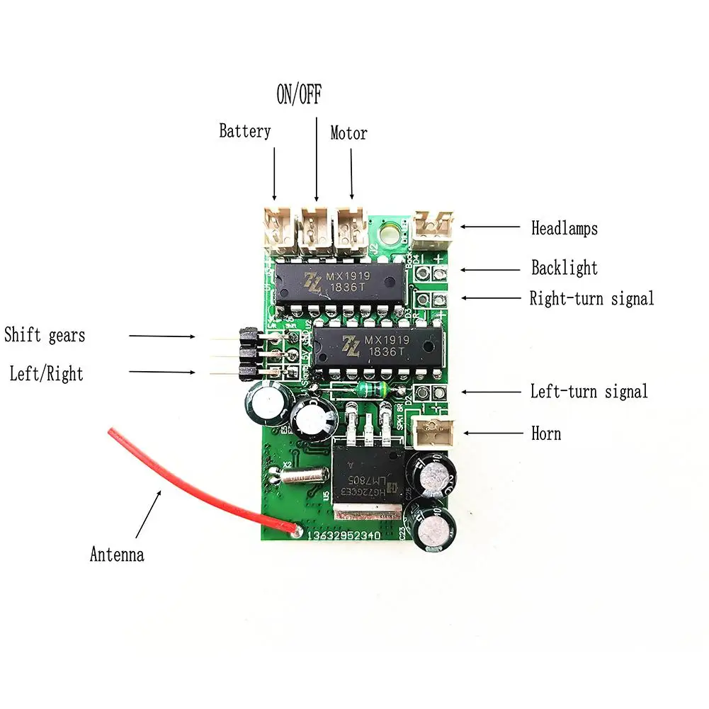 RCtown Sound Group Upgrade Accessories for WPL B-14 B16 B-36 RC Car