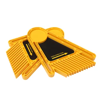 

2Pcs Multi-purpose Double Feather Board for Router Tables Saws Miter Gauge Fences For Woodworking Tool Set
