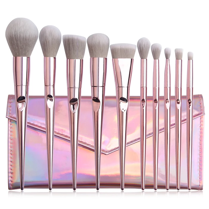 

MAANGE 5752sb Makeup Brushes Beauty Tools 10pcs Professional Make Up Brushes Set with Bag Powder Foundation Eyeshadow Cosmetics