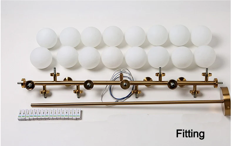  Nordic Modern Molecular Postmodern Loft Pendant Light Art Creative Magic Beans Branch Light Dining  - 32985875291