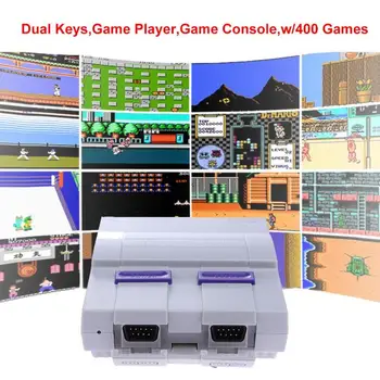 Retro Classic Video Game Console Dual Key Handheld Game Player Family TV for NES Built-In 400 Games with HDMI Cable Game Console
Retro Classic Video Game Console Dual Key Handheld Game Player Family TV for NES Built-In 400 Games with HDMI Cable Game Console