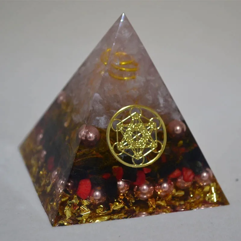 Энергетический преобразователь Orgone декоративная полимерная пирамида аура