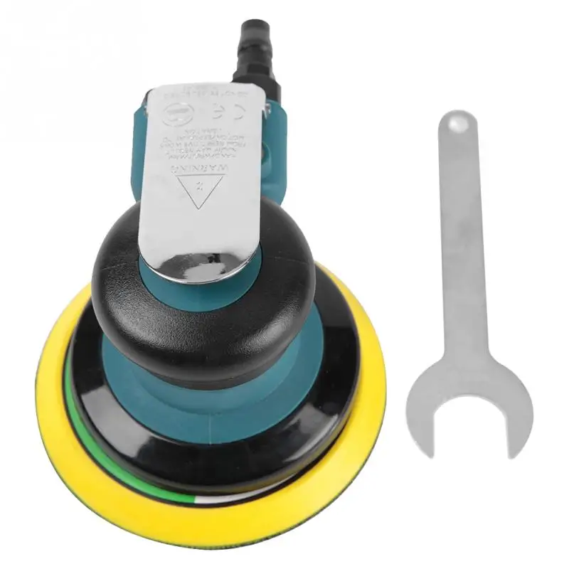 

Handheld 5" Air Sander Grinder Polisher Pneumatic Polishing Tool Round NEW