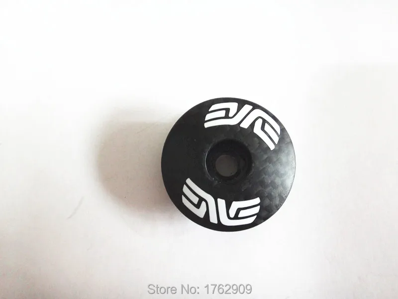 

Brand New white logo matte 3K full carbon bicycle stem cover bike headsets carbon top caps with bolts parts Free shipping