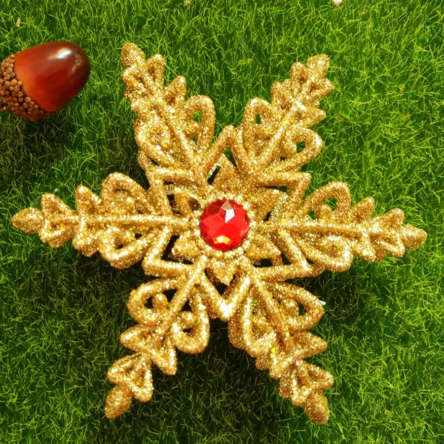 12.5cm Gift Plastic Gemstone Snowflake Pendant Home Decor Christmas Tree Ornaments for Frozen Party DIY Wedding Decoration 12.5cm Gift Plastic Gemstone Snowflake Pendant Home Decor Christmas Tree Ornaments for Frozen Party DIY Wedding Decoration