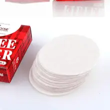 100 шт 60 мм Диаметр круглые бумажные фильтры для кофе эспрессо кофеварка гейзерная фильтры вкусные аксессуары для кофе Горячая оптом