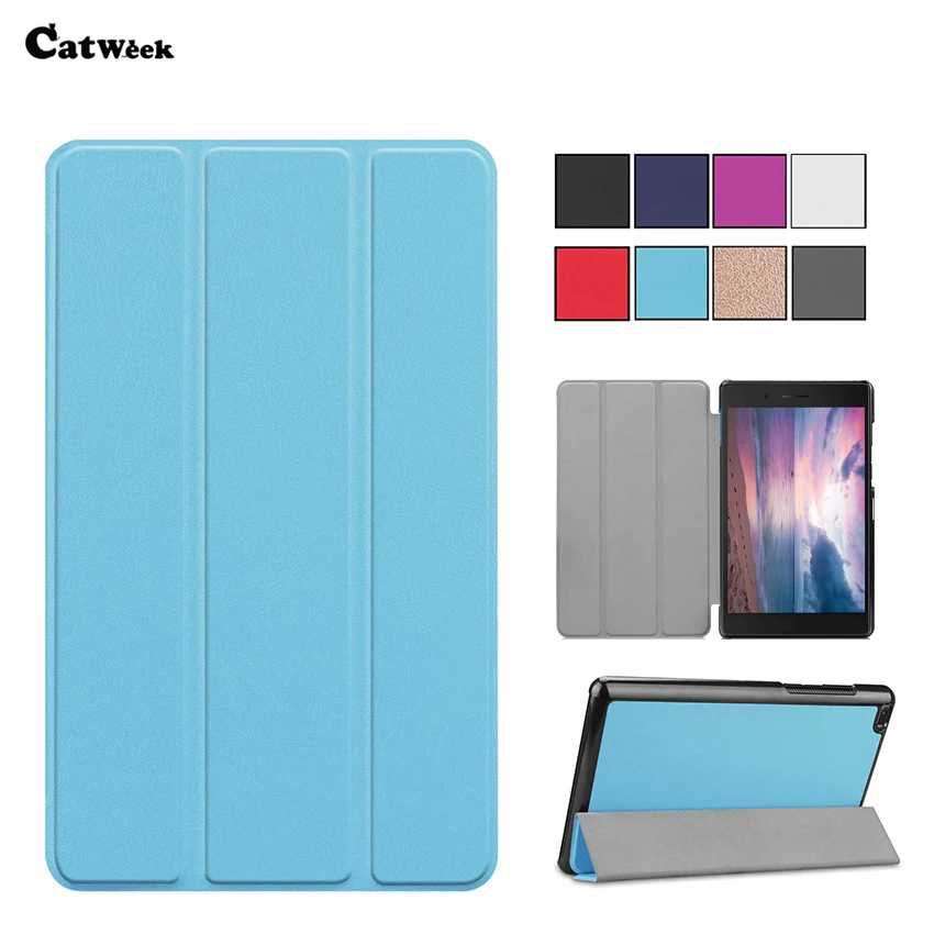 

Tab E8 TB-8304F PU Leather Case Cover Shockproof Solid Slim 8'' Protective Stand For Lenovo Tab E8 8304F Skin Tablet Case Fundas
