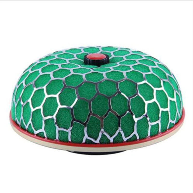 

100mm Mushroom Head Shape High Flow Car Sponge Air Filter Intake Turbo Induction Semi-spherical honeycomb structure Smooth air