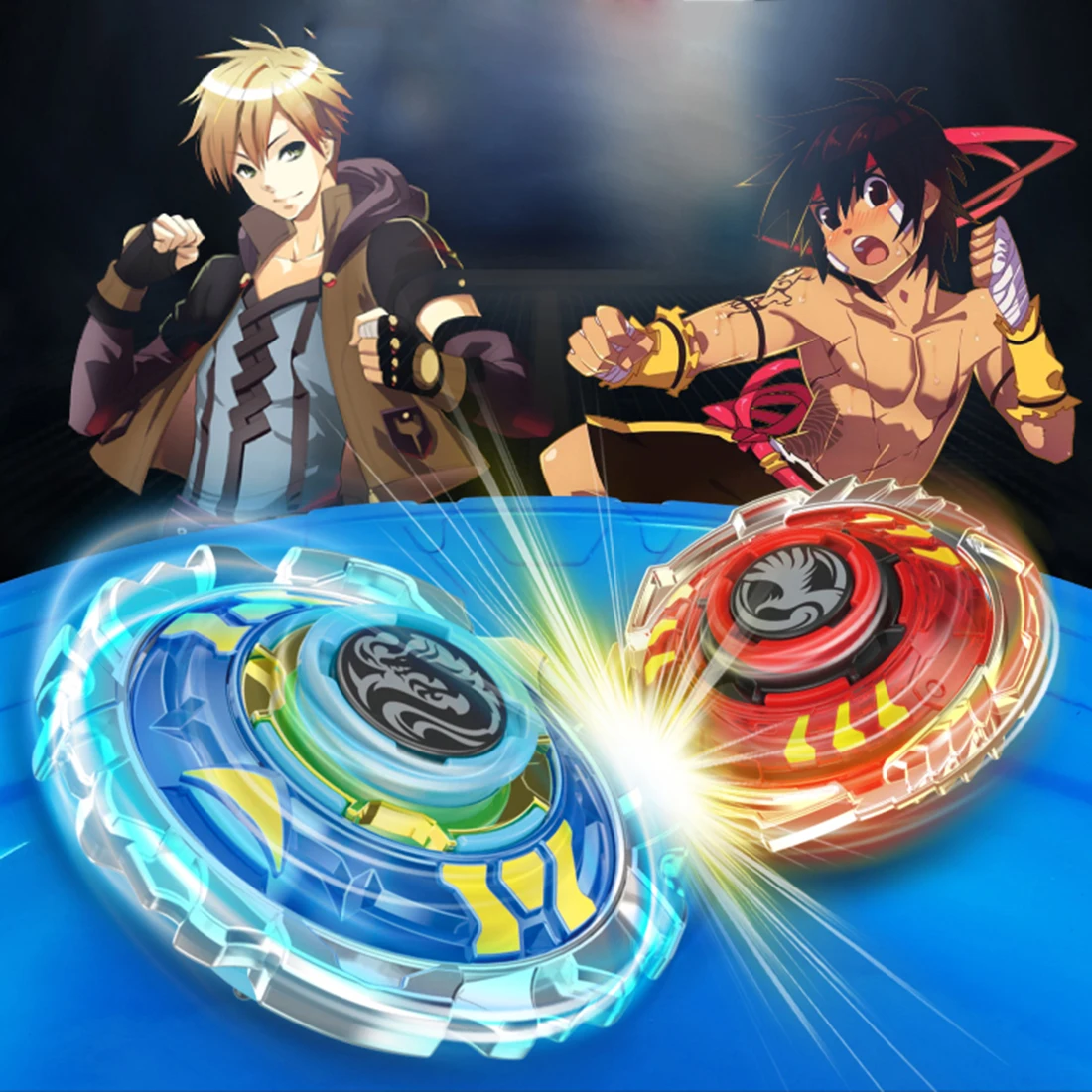 Хит сплав лопасти для игры топы Ares VS Shengshou набор с пусковыми установками