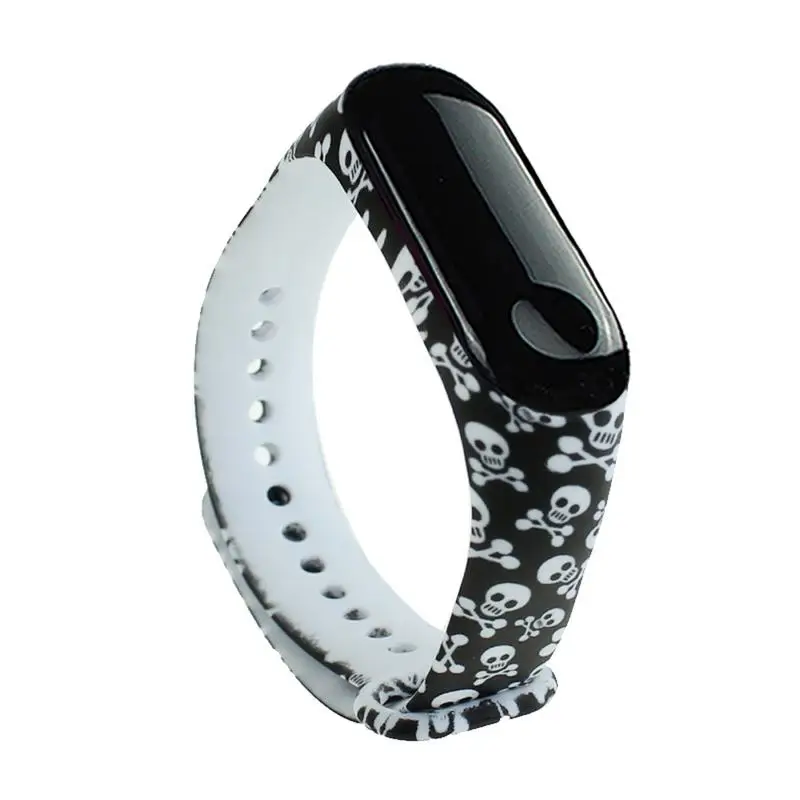 Стильный мягкий силиконовый ремешок на запястье для Millet Mi Band 3 с браслетом