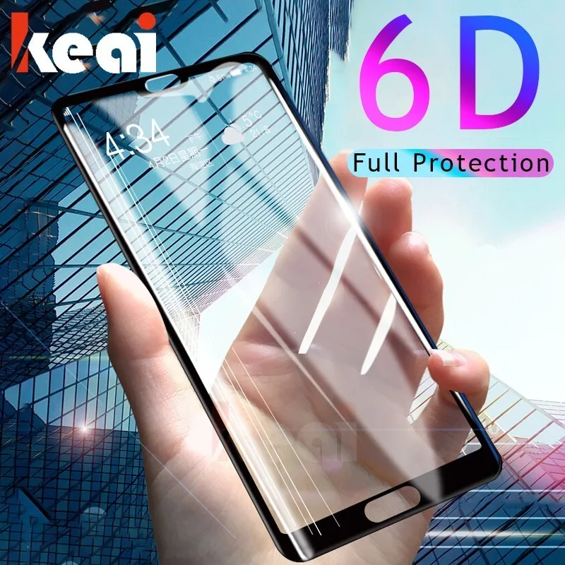 6D полное покрытие закаленное стекло для Huawei Honor 9 Lite 9H Защита экрана 8 10 полная
