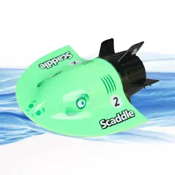 Мини Электрический Радио подводной лодки дистанционное управление Racing Лодка Корабль подводная игрушка Прохладный водные игрушки (синий и