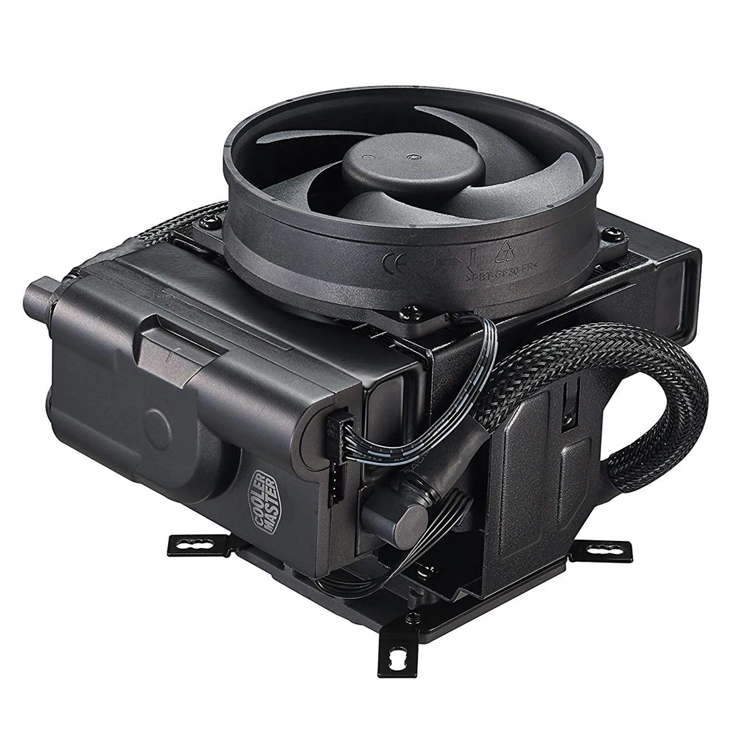 COOLER MASTER 92 CPU Cooler, All-in-one Hybrid Liquid Cooler, 92mm Fans, Vertical and Horizontal Positions
