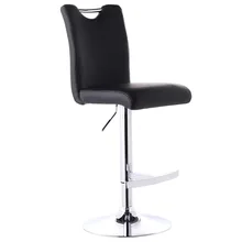 Quality Lifting Swivel Bar Chair Rotating Adjustable Height Pub Bar Stool Chair PU Material Reception/Waiting Room cadeira