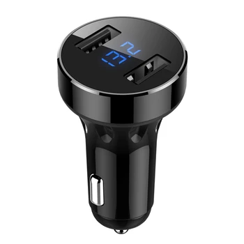 

2 USB Ports Hub USB Charger Adapter 12V For Smartphone Tablet Car Fast Chargers Car Accessories for MP3/4 Camera
