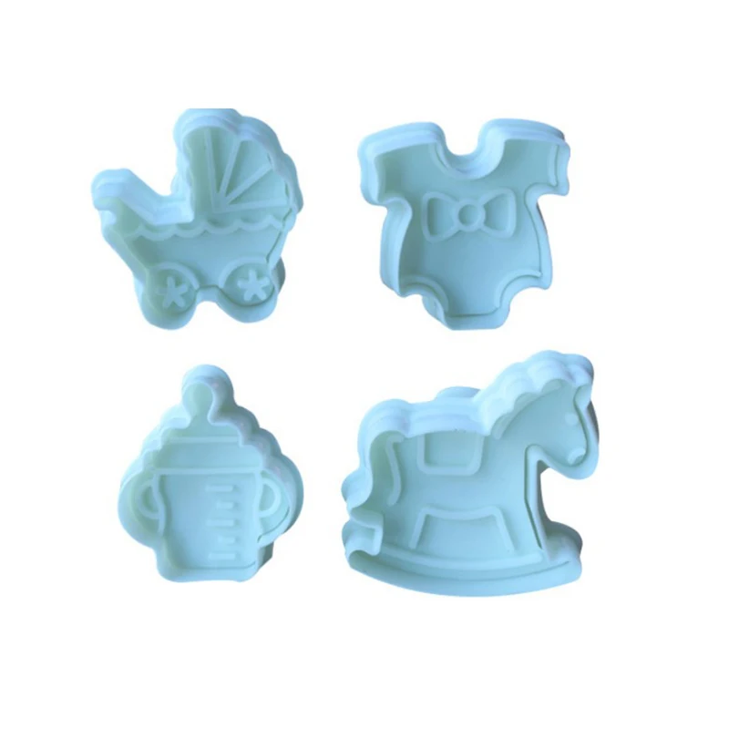 

Amazing Series Cake Fondant Sugar craft Cookies Decorating Plunger Cutter Moulds (Green fruit)