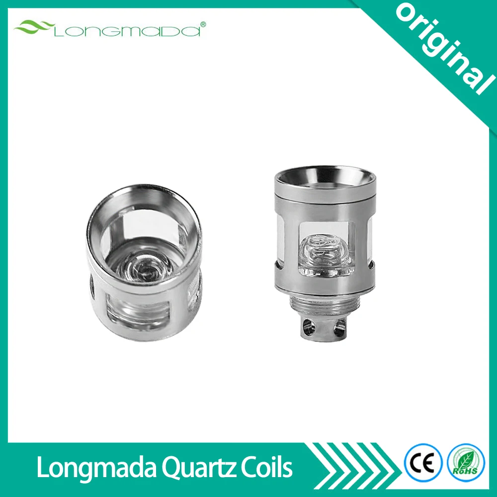 Оригинальные кварцевые катушки Longmada миска с подогревом чашка для Glowcore Quarta