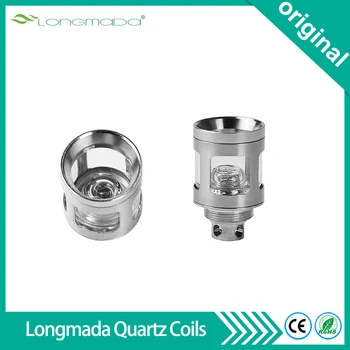 

Original Longmada Quartz Coils Heating Bowl Cup For Glowcore Quarta Atomizer Tank Replacement Coil Head for 510 Thread