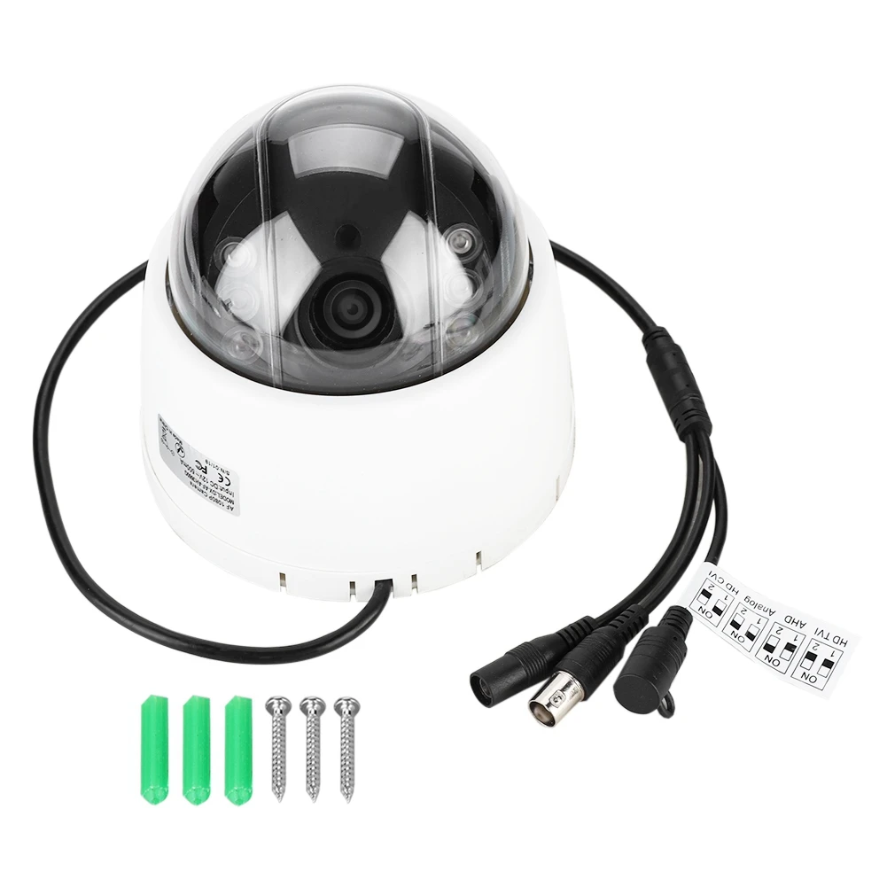 

AHD 2MP HD IP Security Camera IP66 Waterproof 5XZoom Dome Cam NTSC
