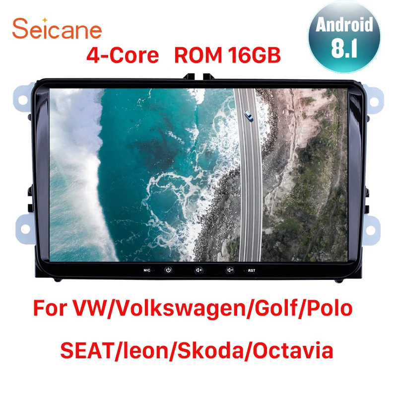 

Lowest Price Android 8.1 ROM 16GB Car Radio GPS Multimedia player 2Din For VW/Volkswagen/Golf/Polo/b7/b6/SEAT/leon/Skoda/Octavia