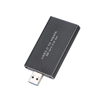 

USB3.0 to MSATA SSD Enclosure Portable External Hard Disk Box USB Disk Driver Support TRIM