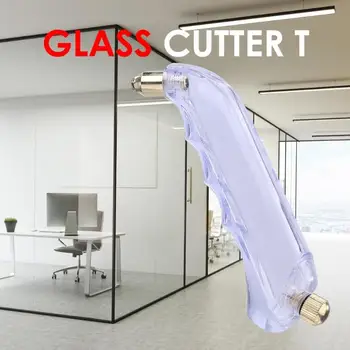 

Grip 0iled Glass Cutter Tungsten Carbide Stained Glass Cutting tool for 1-15mm Cutting