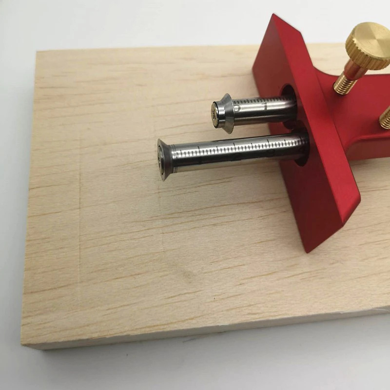 

Double-head Scriber Wood Marking Gauge Woodworking Marking Tool Accurate