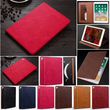 

Case for New iPad 9.7 2017 2018 PU Leather Smart Cover Folio Stand Case Auto Sleep/Wake Function For iPad 9.7 A1822 A1823 A1954