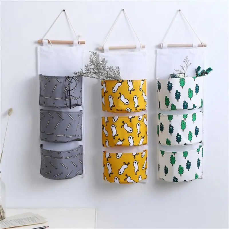 القطن الكتان حقيبة تخزين قابلة للحمل 3 جيوب الحائط خزانة حديقة معلقة الجدار الحقيبة لعب للتجميل المنزلية حقيبة التخزين القطن الكتان حقيبة تخزين قابلة للحمل 3 جيوب الحائط خزانة حديقة معلقة الجدار الحقيبة لعب للتجميل المنزلية حقيبة التخزين