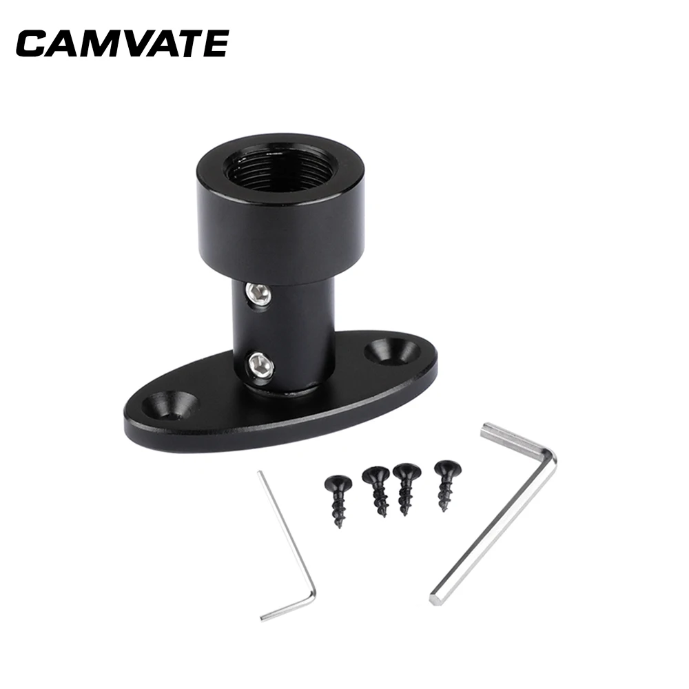 

CAMVATE Table / Ceiling Mount With 5/8"-27 Female Thread For Microphone C1993