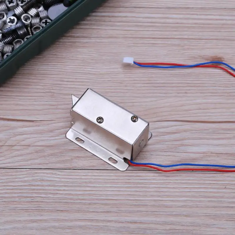 

1PCS DC12V Electronic Door Lock RFID Access Control for Cabinet Drawer A22-12V Square Electromagnetic Lock Hardware Locks