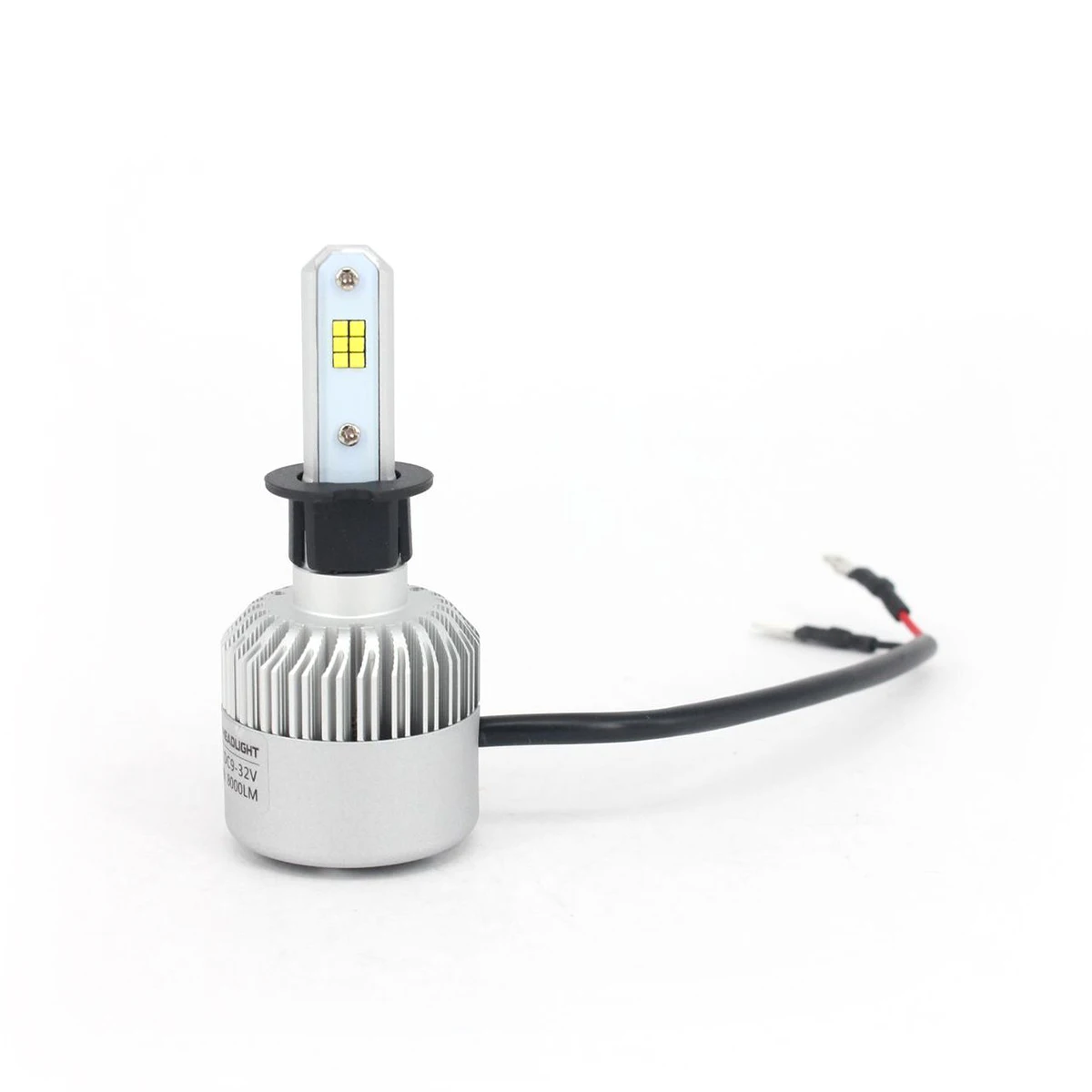 LED Headlights Bulbs Conversion Kit 64W 8000Lm 6000K Chips Fog Light Clear White Beam Car-Styling (H1) | Автомобили и мотоциклы