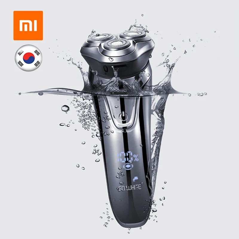 

Xiaomi ES3 Electric Shavers 3D Smart Floating Blade Head Razor Wireless Smart Control USB Rechargeable Waterproof Shaving Beard
