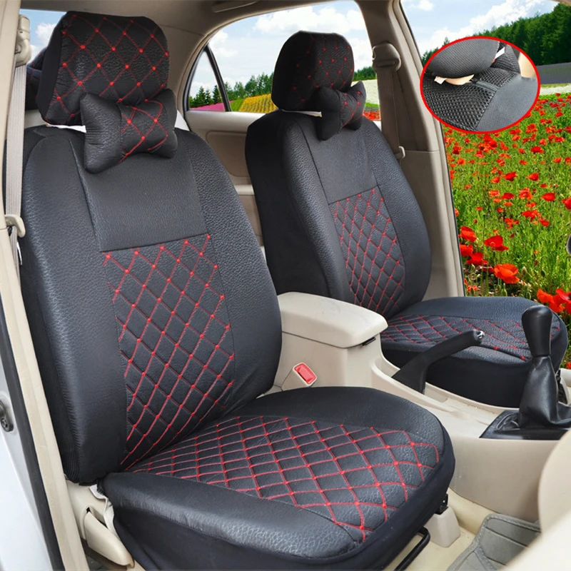 1 комплект Универсальный Автомобильный сиденья пять-местный автомобиль стульев спереди и сзади Защитный чехол Fit Ford Focus Volkswagen Passat