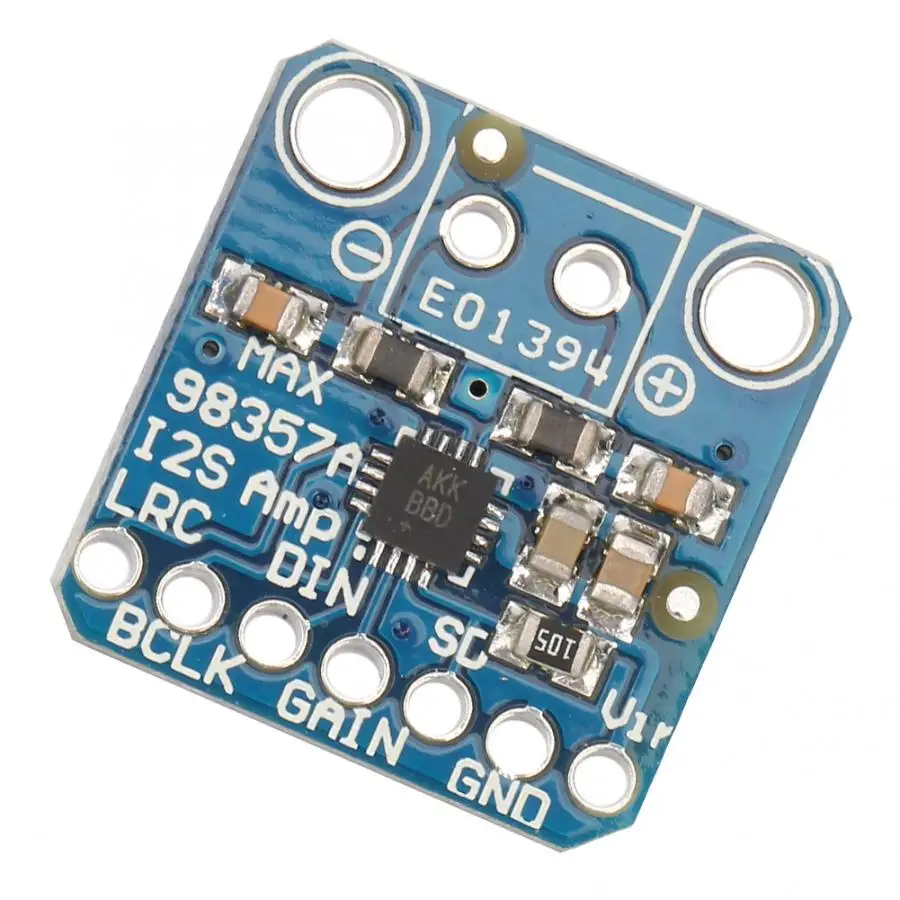 Счетчик частоты MAX98357 I2S преобразователь класса D DAC модуль декодера для Raspberry Pi ESP32