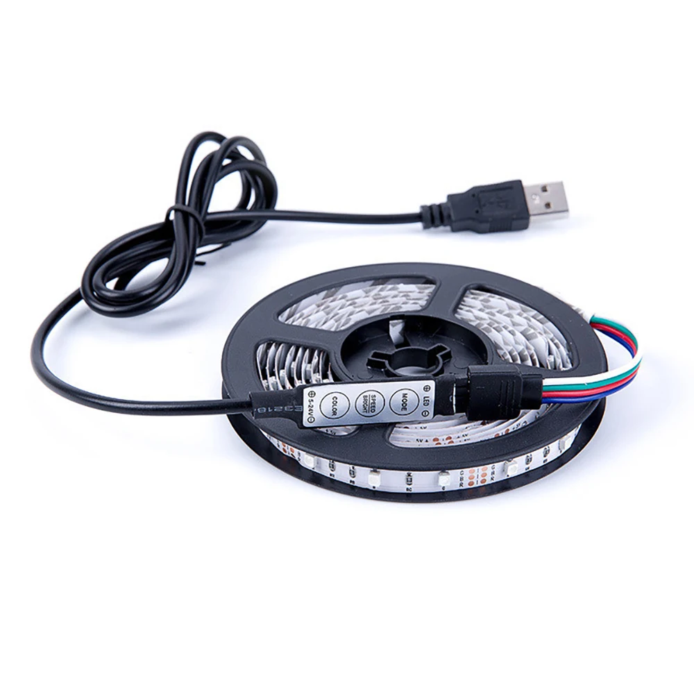 Светодиодная лента с питанием от USB для домашней гостиной освесветильник задней