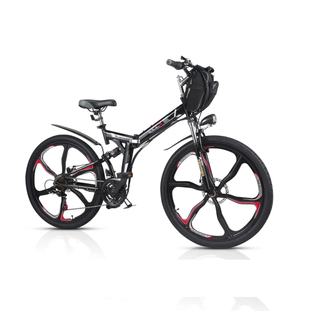 

21 - 26 - Inch Folding Electric Bike Speed Mountain Bike 48v Lithium Mini Long Rang Ebike Battery Pack Adult Smart Lcd