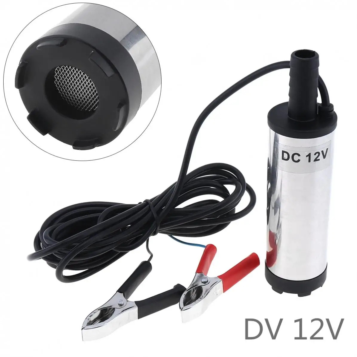 12v 40w Universal Aluminium Alloy Car Electric Submersible Pump Auto