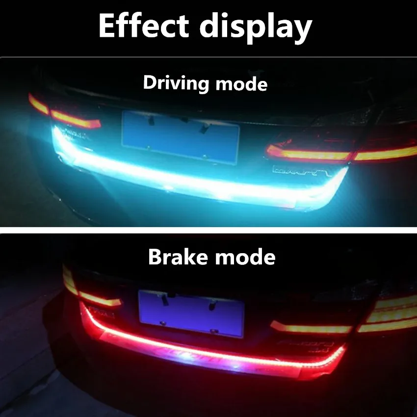 

car LED Tailgate trunk Colorful flash lamp for Suzuki Grand Vitara 2016 Sx4 swift jimny Hyundai Solaris Verna Tucson Ix35 I30