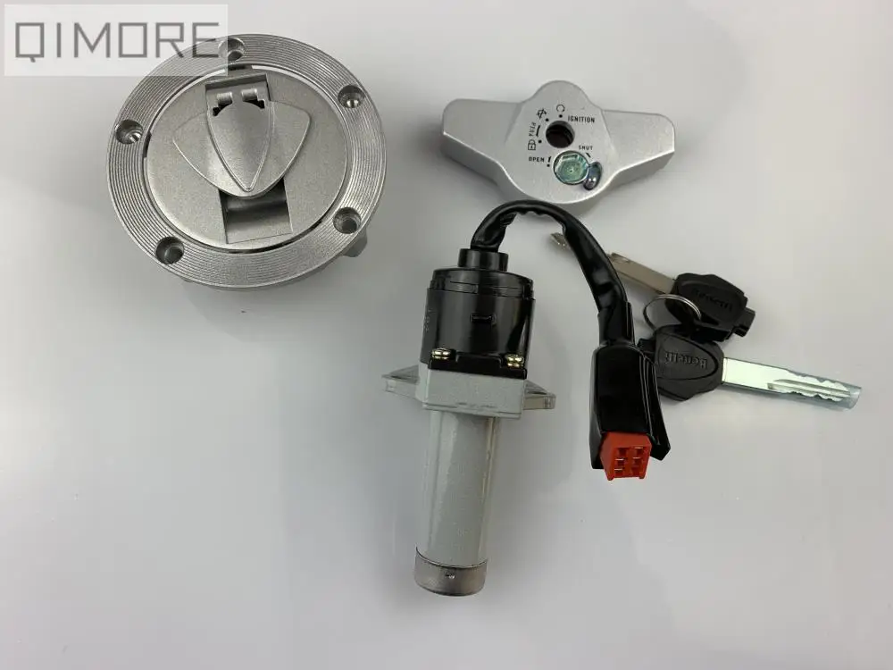 

5-hole Lock Set / Ignition Switch Lock & Fuel Gas Tank Cap for Motorcycle Keeway RKV125 150 200 Benelli VLM VLC Stels Flame 200