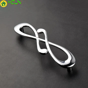 

Note the wardrobe handle bar silver handle handle cabinet sub cabinet drawer minimalist furniture handle