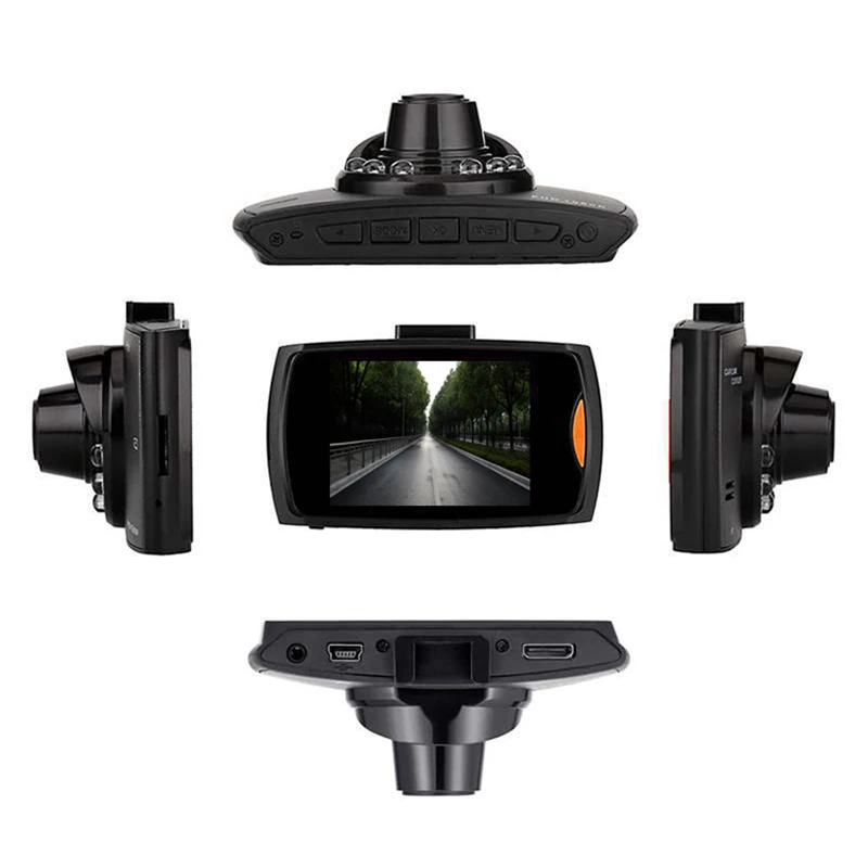 Автомобильный видеорегистратор с экраном 2 7 дюйма FHD 1080P портативный