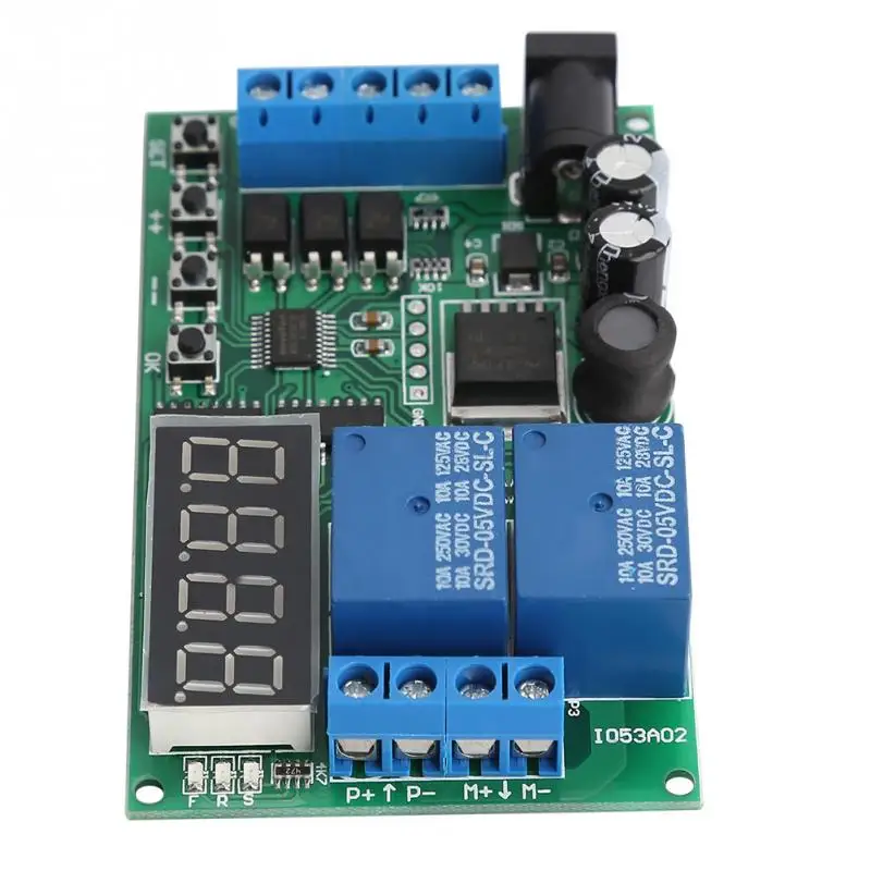 5 V-24 V двигателя вперед/Обратный контроллер отсрочка таймера цикла времени реле инструменты