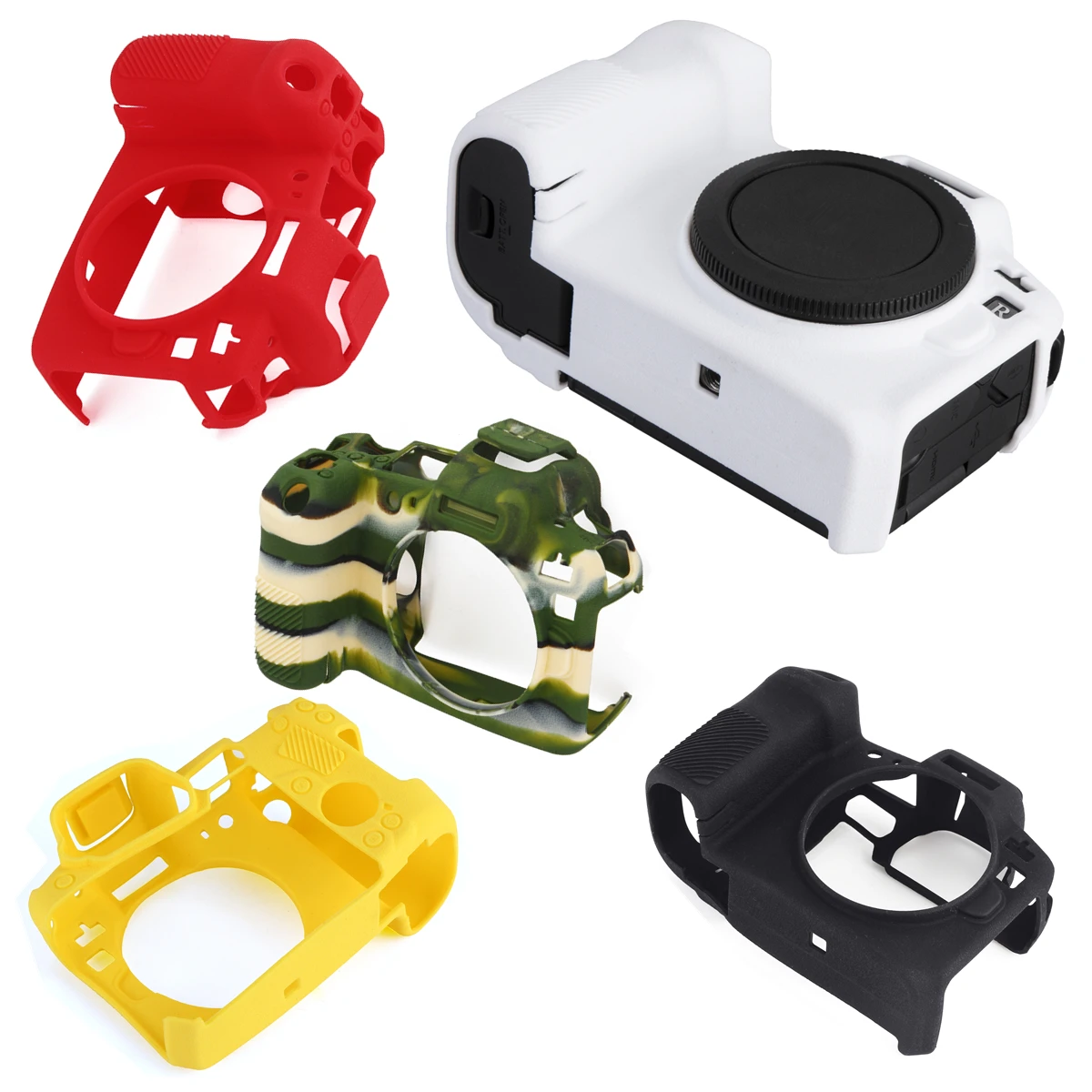 

Better Quality Rubber Silicon Case Body Cover Protector Frame Skin for Canon EOS R Camera Soft EOSR